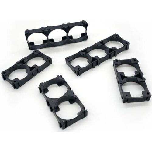 MasterFire 100pcs/lot 26650 2x 3x Lithium Batteries Holder Storage Box Bracket Cell Safety Anti Vibration Battery Case Brackets