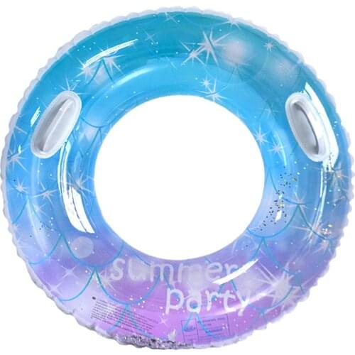 Inflatable Kids Cute Adult Swim Ring For Summer Day Fun Water Toy Pool Toys
