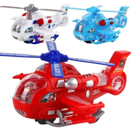 2021 New Helicopter Toy Funny Lighting Sounding Rotation Airplane Helicopter Model Nice Birthday Gift for Kids