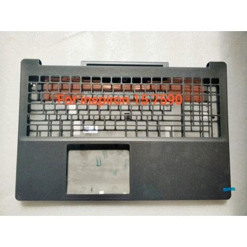 New original Palmrest Keyboard Bezel Upper Case Top Case Chassis Cabinet Housing C shell For Dell Inspiron 7590 02D6K1 2D6K1