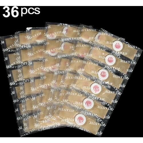 36Pcs/Box Foot Corn Removal Plaster with Hole Warts Thorn Patch Feet Callus Soften Skin Cutin Sticker Cure Toe Protector