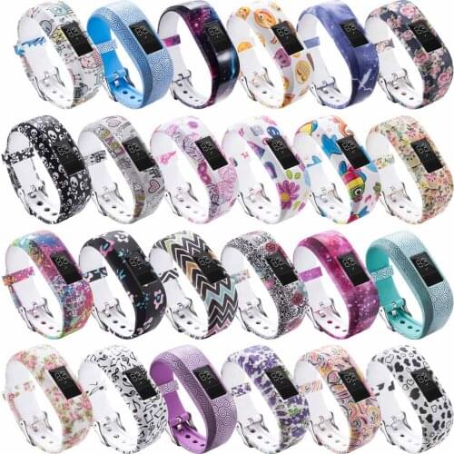 Bands Strap Silicone Wrist Bracelet for Garmin VivoFit Jr 2 active tracker Fitness Smart Band Bracelet Watches Wristband Strap