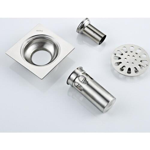 Bathroom stainless steel floor drain core single and double washing machine floor drain insect and odor