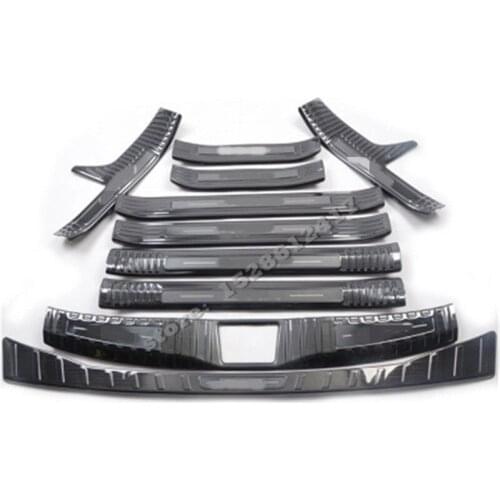Stainless steel Rear Bumper Protector Sill Scuff Plate/Door Sill Door Sill for Toyota C-HR CHR 2017-2020 Car styling