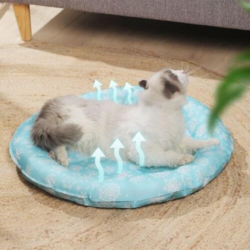 1Pc NEW Summer Cold Cat Litter Cool Pad Ice Pad Pet Heat Dissipation Kitty Cool Feeling Gel Pad Pet Supplies