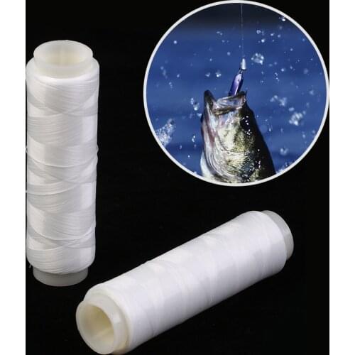 1pc PJ1/2/3/4/5 High Tensile Polyester Bait Elastic Thread Spool Sea Fishing Accessories Tackle Invisible Fishing Bait Line