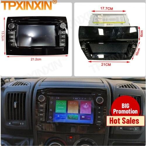 2 DIn Android 10 Radio Receiver For FIAT DUCATO 2006 2007 2008 2009 2010 2011 2012 2013 2014 2015 2016 2017 2018 2019 Head Unit