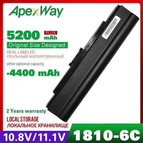 4400mAh laptop battery for Acer aspire One 752-232w 521 Timeline AS1410 1810 1410 1810T 1810 TZ 8172Series