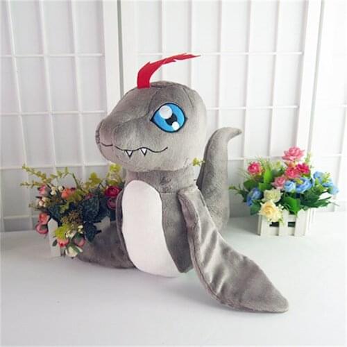 Anime Digital Monster Cosplay Plush Toys Digimon Adventure Kido Joe Pet Pukamon Figure Doll Filling Pillow 40cm