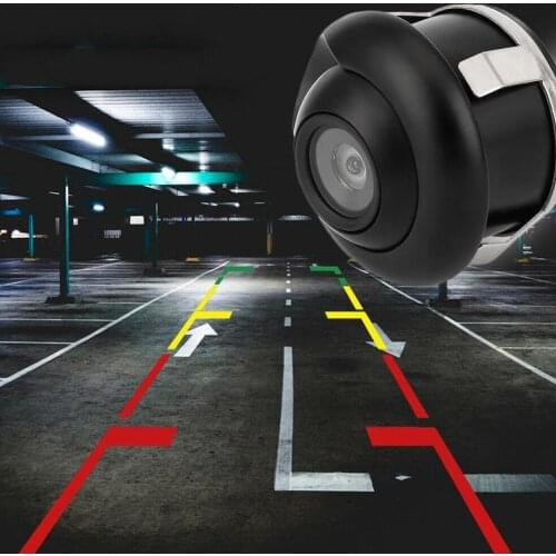 NEW 360 Degree HD CCD Car Rear View Reverse Night Vision Parking IP67 Camera Wired Vehicle Backup Waterproof Camera X3O4