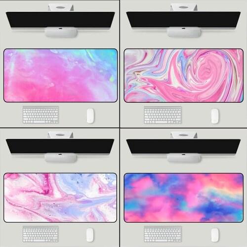 Fashion Canvas Graffiti Design Large Mouse Pad XXL Gaming Accessories Laptop PC Gamer Carpet Office Home Keyboard Mat Mouse Pad