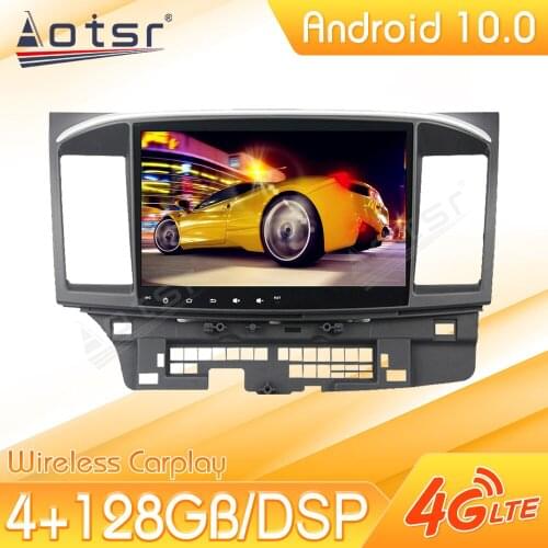 Android Car Multimedia Stereo Player For Mitsubishi Lancer 2007-2017 Tape Radio Recorder Video GPS Navi Head Unit No 2Din 2 Din