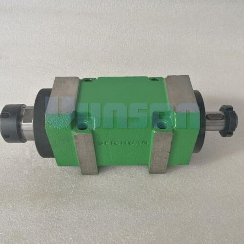 ER32 Collet Chuck 1500W 1.5KW 2hp Max. 3000rpm Power Head Power Unit Machine Tool Spindle for Drilling Work