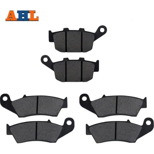 Motorcycle Front and Rear Brake Pads For HONDA XL700V Transalp Non ABS 2008-2014 XL600 97-99 XL650 00-07 XRV750 94-03