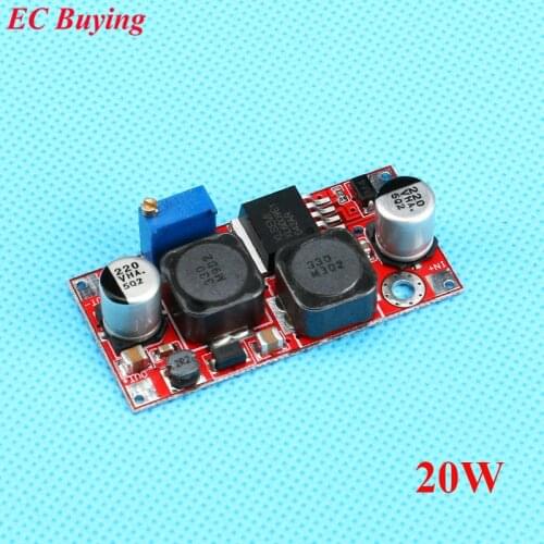 Boost Buck DC-DC Adjustable Step Up Down Converter XL6009 Power Supply Module 20W 5-32V to 1.2-35V High Performance Low Ripple