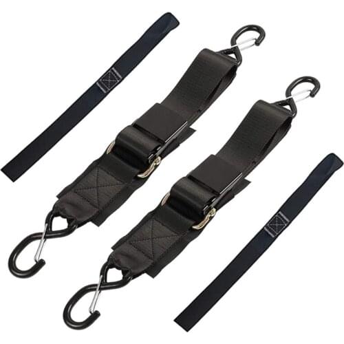 Durable Bunding Belt Adjustable Boat Buckle Transom Tie Downs for Trailer Marine Universal Safety Straps G5AD