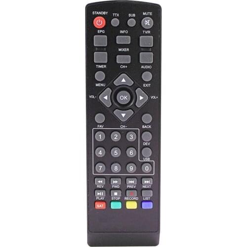 Television and Satellite Receiver Control Globex GLB 8800 Mini HD Satellite Receiver Remote Contol AT-24A-964