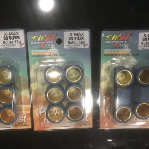 Variator rollers for XMAX 16g 17g racing clutch tuning upgrade transmission nmax smax 155 parts