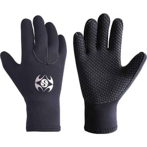 SLINX 3mm neoprene Premium Adult Five Finger for diving spearfishing Sailing Equipment Anti Scratch Keep Warm