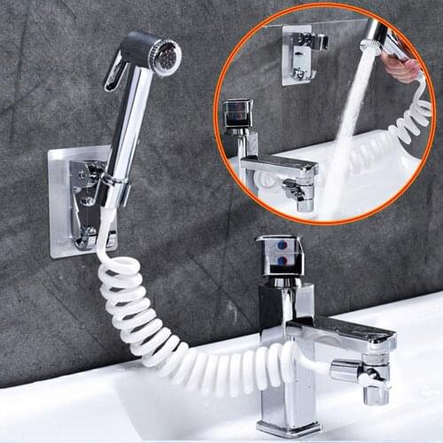Washbasin Faucet External Shower Head Toilet Washbasin Extension Shampoo Artifact Hand-held Small Shower Head Bathroom Shower