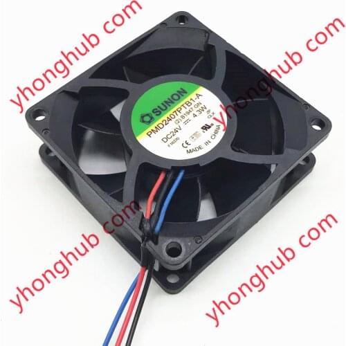 SUNON PMD2407PTB1-A (2).B1947.GN DC 24V 4.3W 70X70X25mm Server Cooling Fan