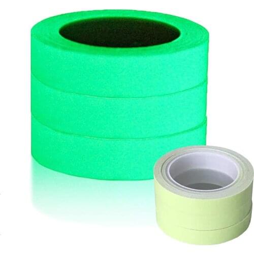 10M Luminous Tape Self-adhesive Glow In The Dark afety Stage Sticker Home Decor Party Supplies Emergency Logo