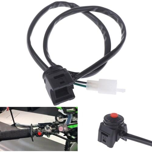 1 PC Universal 22mm Handlebar Ignition On-Off Switches Motorcycle Push Button DC 12V ATV Off Road Motocross Dirt Bike Controller