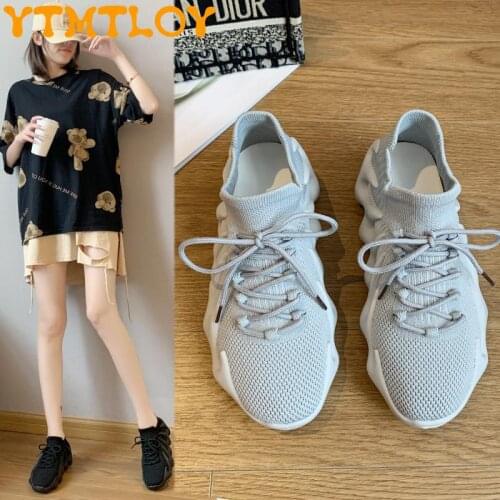 2021 Summer New Ins Tide Coconut Shoes Octopus Couple Models Mesh Breathable Socks Shoes Women Breathable Casual Shoes