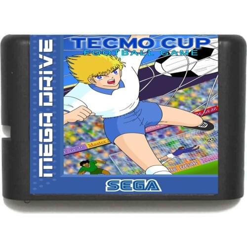 Captain Tsubasa 16 bit SEGA MD Game Card For Sega Mega Drive For Genesis