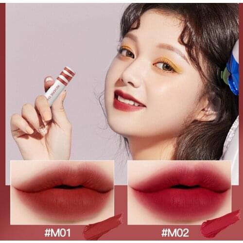 8 Colors Velvet Matte Lipstick Matte Waterproof Non-marking Lipstick Long Lasting Lipstick Women Cosmetics TSLM1