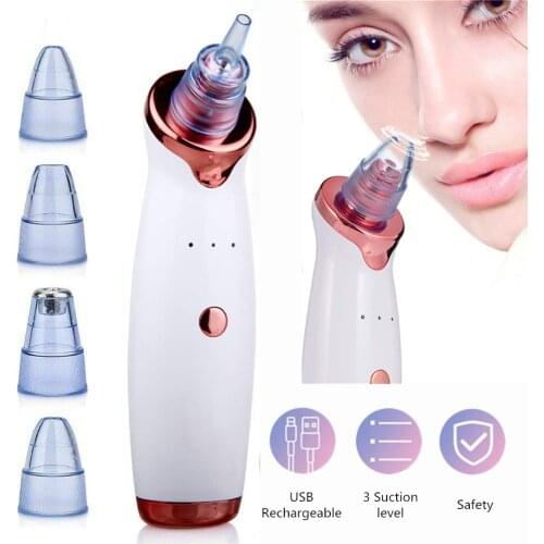 Blackhead Remover Face Deep Pore Cleaner Acne Black Dot Extractor Electric Microcrystalline Blackhead Vacuum Skin Care Machine