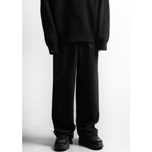 Mens pants Korean fashion loose legged pants casual pants fashionable personality youth big mens pants