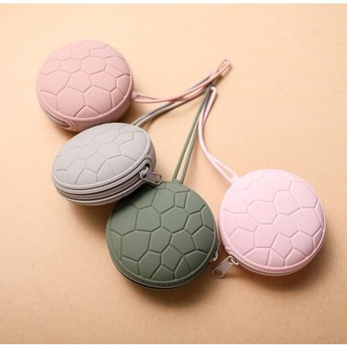 Baby Silicon Pacifier Holder New Design Turtle Shell Shape BPA Free Infant Portable Soother Container Box Food Grade Silicone