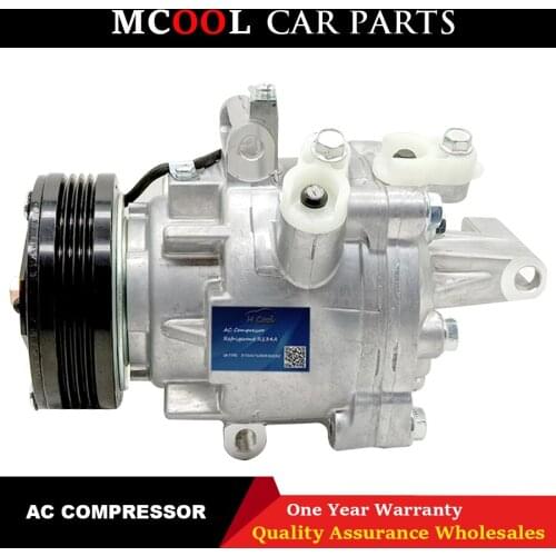 For A/C AC Air Conditioning Compressor Cooling Pump PV4 for Suzuki Swift Sport FZ NZ IV 95200-68LB0 AKS200A207 9520068LB0
