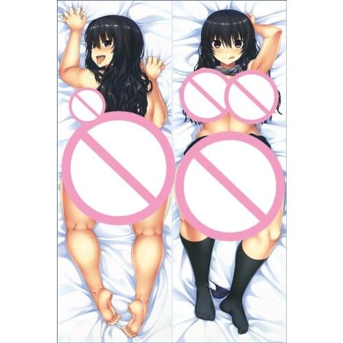 Galgame Tenioha! 2 ~Nee, Motto Ecchi Na Koto Ippai Shiyo?~ characters sexy Yuzuki Hinata Dakimakura Pillowcase Cover