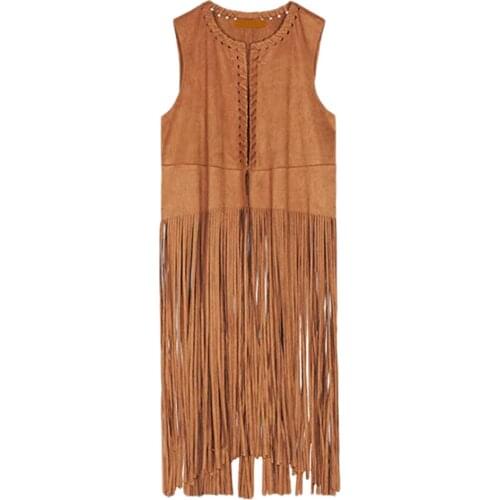 JAYCOSIN Women's Suede Vests China