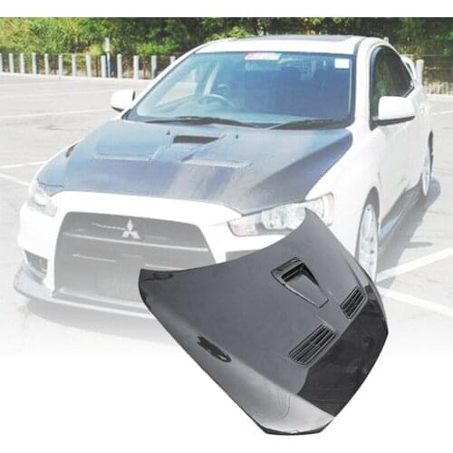 Suit For Mitsubishi Evolution Evo10 Carbon Fiber Enveloping Modified Engine Oem Original Hood