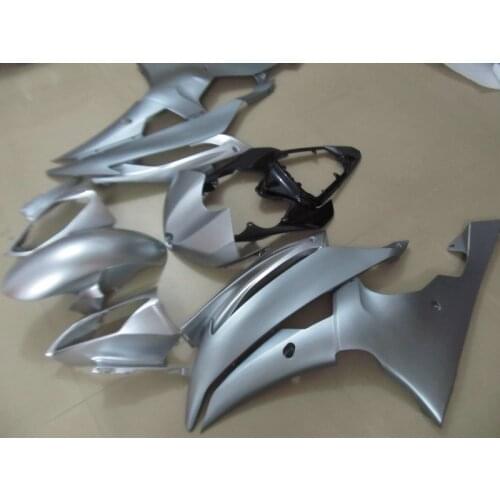 Injection mold Fairing kit for YAMAHA YZFR6 08 09 10 12 15 YZF R6 YZF600 2008 2010 2012 1015 ABS Grey Fairings set+gifts YD01