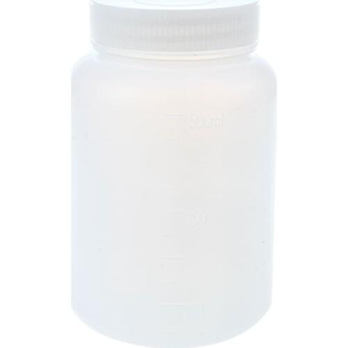 Laboratory Chemical Storage Case White Plastic Widemouth Bottle 500mL