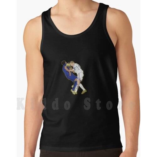Zidane Headbutt 2006 Wm-Finale Tank Tops Vest Sleeveless Everton Trio Paolo Dybala Timo Werner Mo Salah Dele Alli