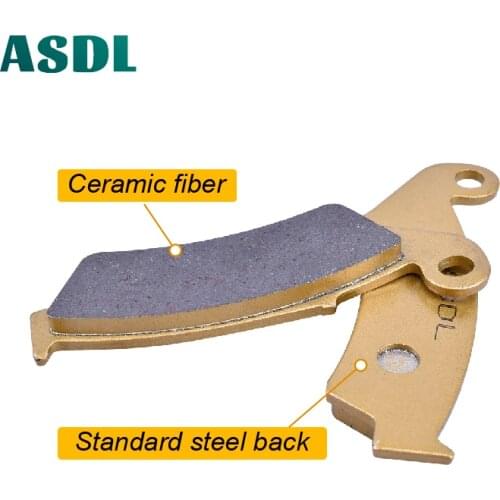 Motorcycle Front Brake Pads For Honda CRM 50 75 125 250 CRF 125 150 230 250 450 CR 125 250 500 CRE 125 250 450 #c