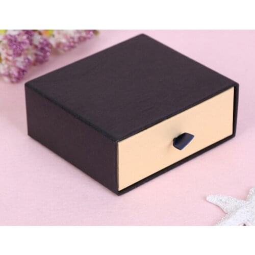 UV Protected Printing Jewelry Gift Box Drawer Box With Foam Insert Jewelry Box Packaging ---DH10656