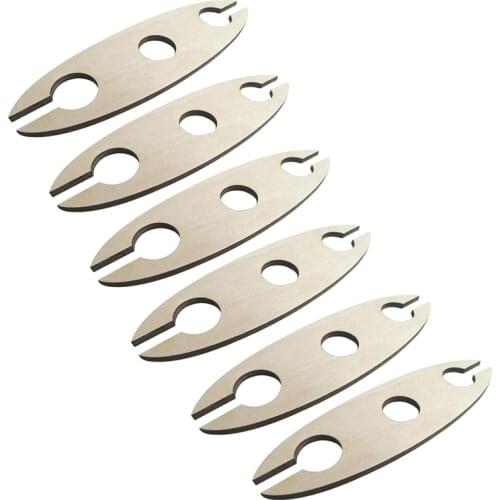 6Pcs Wooden Wine Glass Bottle Rack Storage Wine Glasses Hook Stand Organizer Tray Outdoor Camping Wine Holder