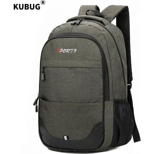 KUBUG New Men Fashion Computer Backpack Oxford Outdoor Travel Mens Backpack Business Casual Pack Bag