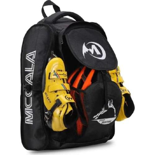 FSK slalom inline skates shoes DC skating bag for SEBA series for powerslide PS RB roller WE LOVE TO SKATE backpack black scrawl