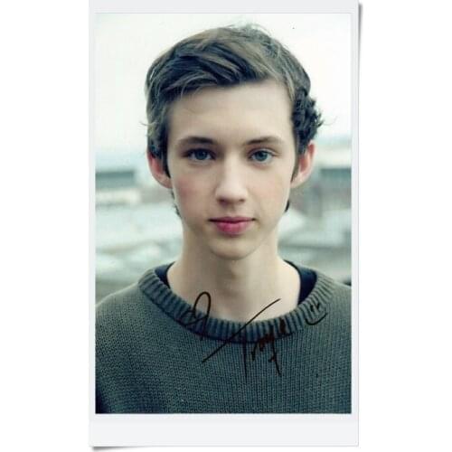 Troye sivan autographed original signed 6 inches free shipping 04.2017
