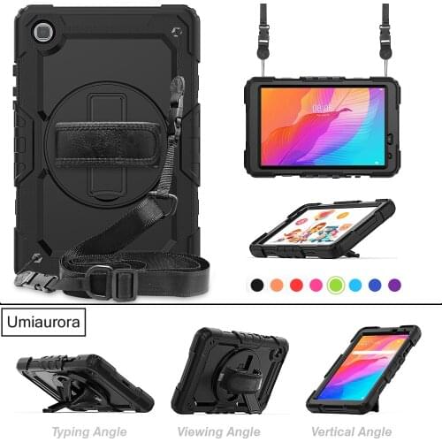 360 Rotation Kickstand Tablet Case For Samsung Galaxy Tab A7 10.4 SM T505 Tab A6 A 8 10.1 2019 T515 S6 Lite S7 Protective Cover