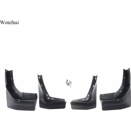 Wotefusi 4x Front Rear Splash Guard Mud Flaps Mudguard For Mercedes-Benz GL 2015 2016 [QPA265]