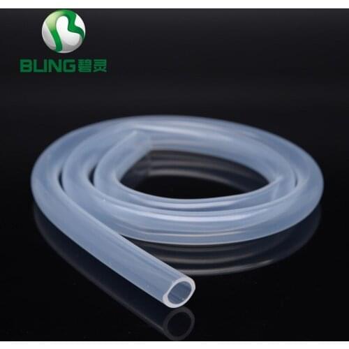 1M Food Grade Silicone Tube Flexible Hose Pipe Transparent