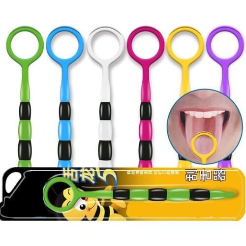 1PC Useful Tongue Scraper Food Grade Plasctic Oral Tongue Cleaner Medical Mouth Brush Reusable Fresh Breath Maker 2020 New